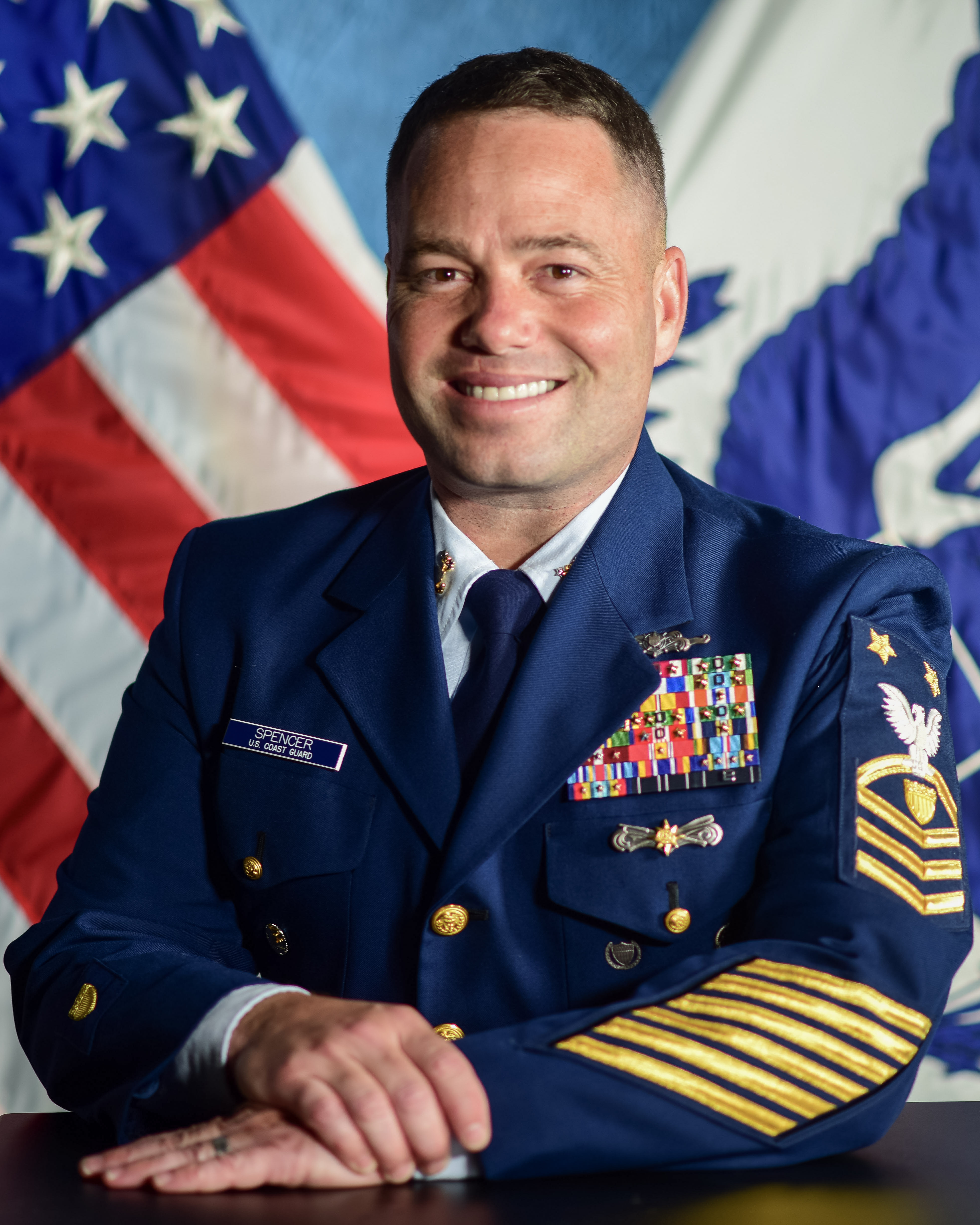 Atlantic Area Command Master Chief - CMC Devin R. Spencer